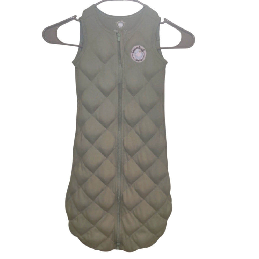 Quilted Green Kids Pajama Sleep Sack